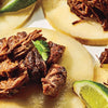 SLOW COOKER BARBACOA & JICAMA TACOS