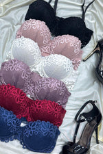 Jackie's Lace Bra, Pink