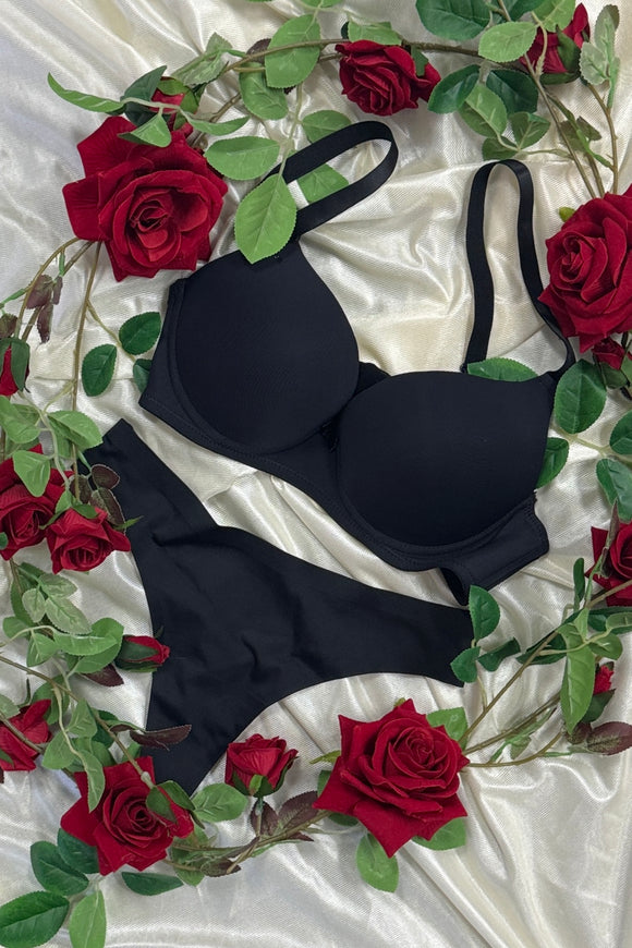 Power Push-Up Bra, Black