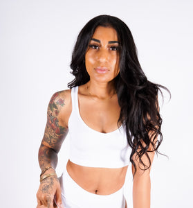 Vicky Bralette Set, White