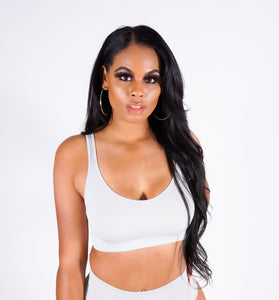 Vicky Bralette Set, Mint Cream