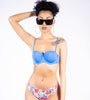 Praia Do Espelho Bikini Set, Blue