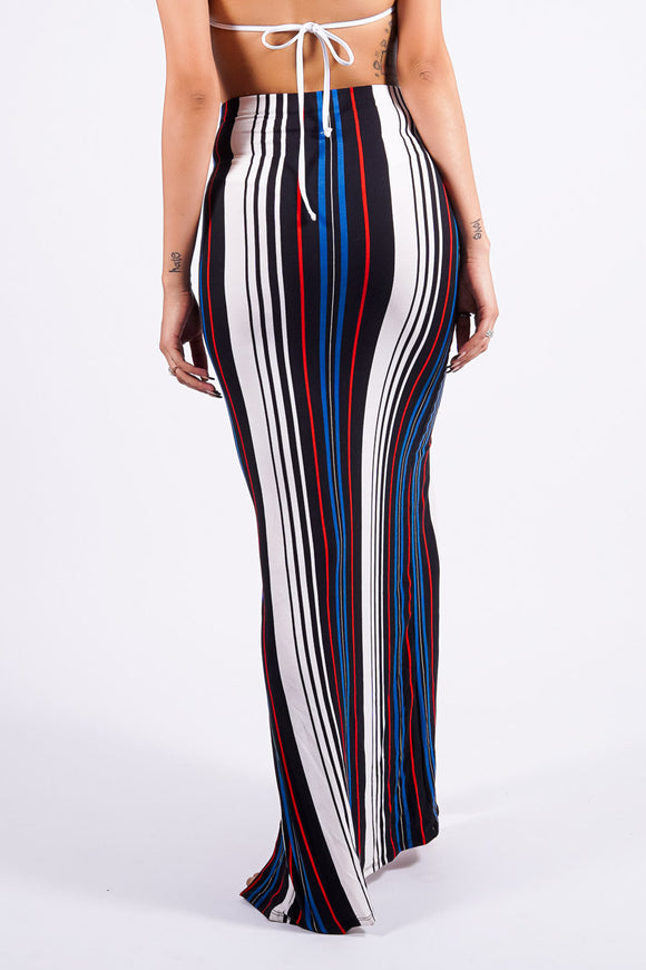 Roxanne's Maxi Beach Skirt, Multicolor