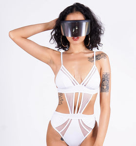 Essaouira Beach Monokini, White
