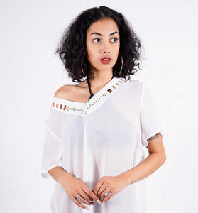 Rita's Tunic, White