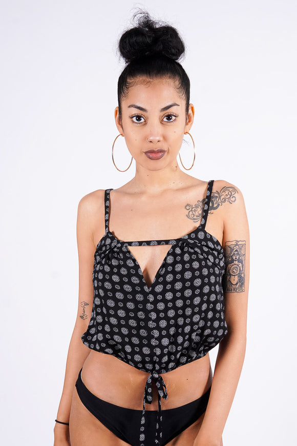 Jhene's Crop Top, Black