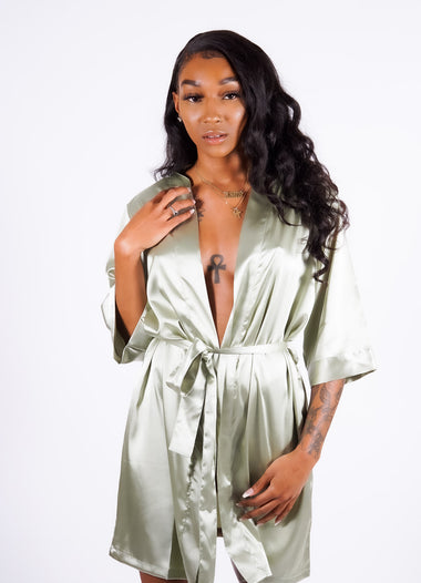 Sasha's Robe, Olive
