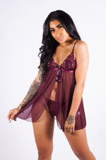 Maria's Babydoll, Crimson