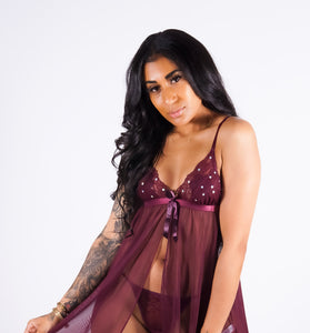 Maria's Babydoll, Crimson