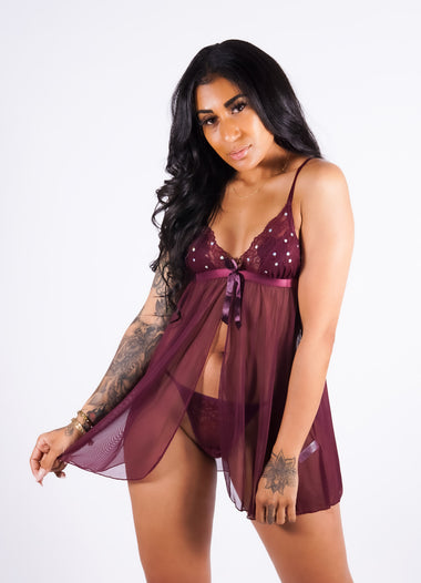 Maria's Babydoll, Crimson