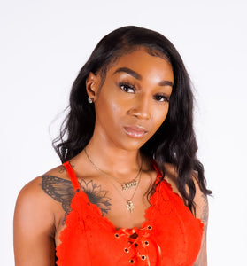 Julie's Lace Bralette, Red