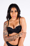Jackie's Lace Bra, Black