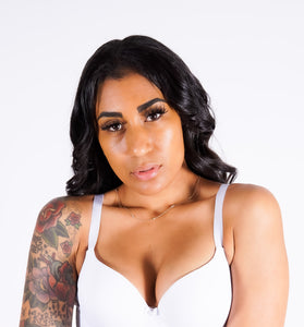 Power Push-Up Bra, White