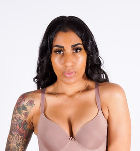 Power Push-Up Bra, Brown
